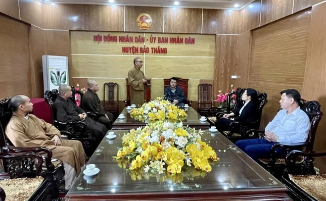 Thượng tọa Thích Quảng Tuấn đã giới thiệu chức năng và nhiệm vụ của Phân ban