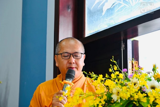 Hòa thượng Thích Thông Không phát biểu khai mạc Hòa thượng Thích Thông Không phát biểu khai mạc