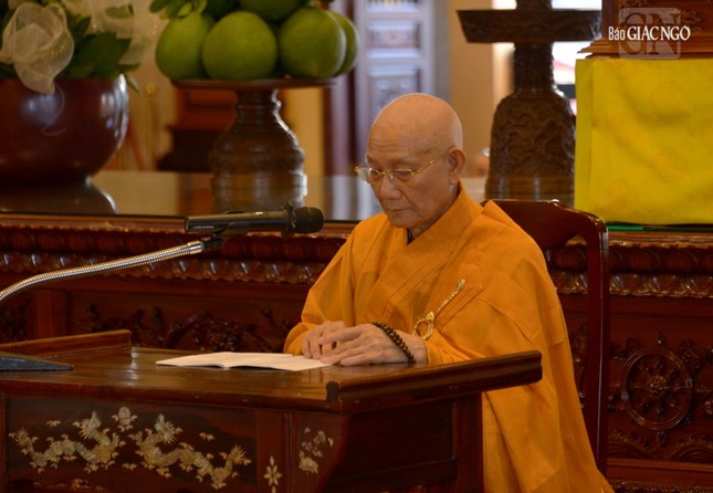 Hòa thượng Thích Minh Thông trùng tuyên giới luật Đức Phật chế định