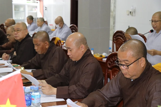Buổi họp triển khai nhiều Phật sự quan trọng sắp tới
