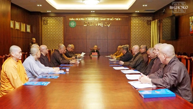 Buổi họp của Ban Kiểm soát TP.HCM