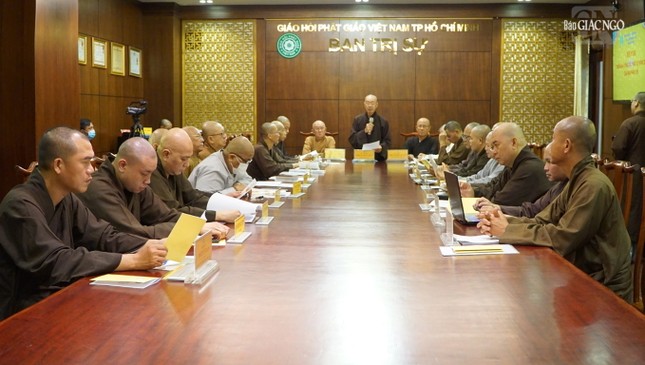 Hòa thượng Thích Hiển Đức triển khai Quy chế hoạt động Ban Pháp chế T.Ư