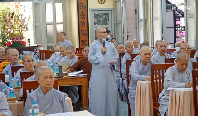 Ni sư Thích nữ Huệ Đức thông qua quyết định ban hành Quy chế hoạt động Phân ban Ni giới T.Ư