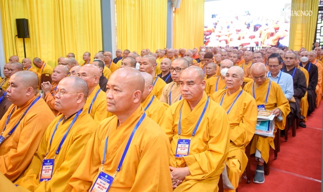 Đại biểu Ban Trị sự GHPGVN tỉnh thành tham dự