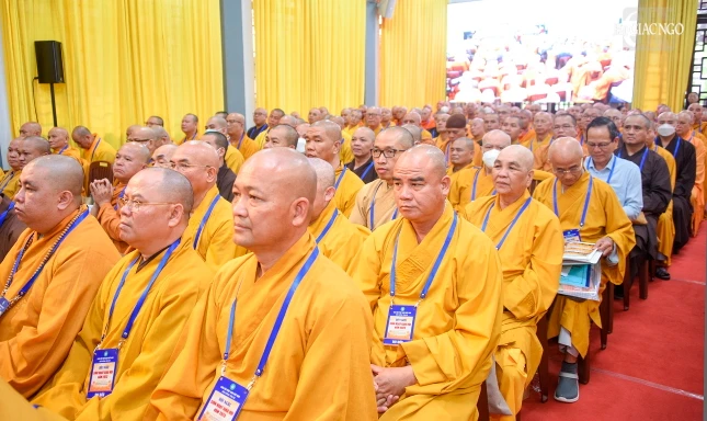 Đại biểu Ban Trị sự GHPGVN tỉnh thành tham dự