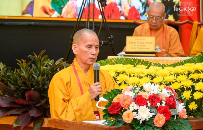 Hòa thượng Thích Thiện Thống triển khai Quy chế Ban Tăng sự T.Ư