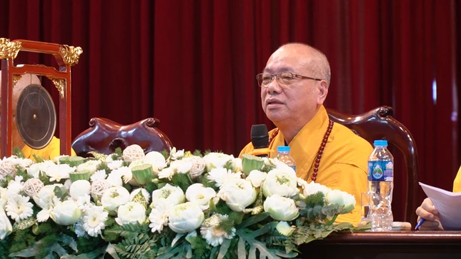 Hòa thượng Thích Thanh Đạt cũng khuyến tấn Tăng Ni sinh hành giả tu học tinh tiến