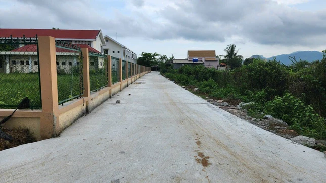 Tuyến đường Hạnh Nguyện số 20 tại xã Tân Lập được đưa vào sử dụng: Ảnh: H.N