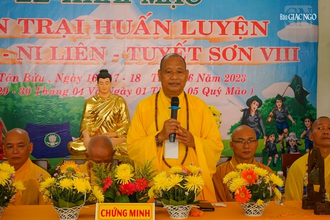 Thượng toạ Thích Nguyên Thọ đạo từ