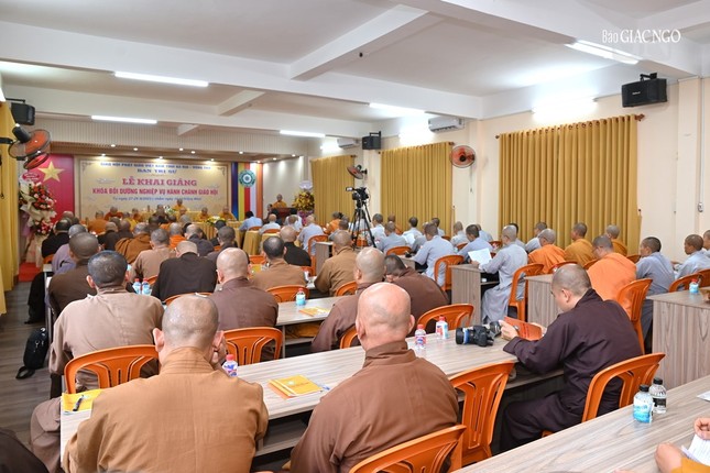 Quang cảnh khóa bồi dưỡng