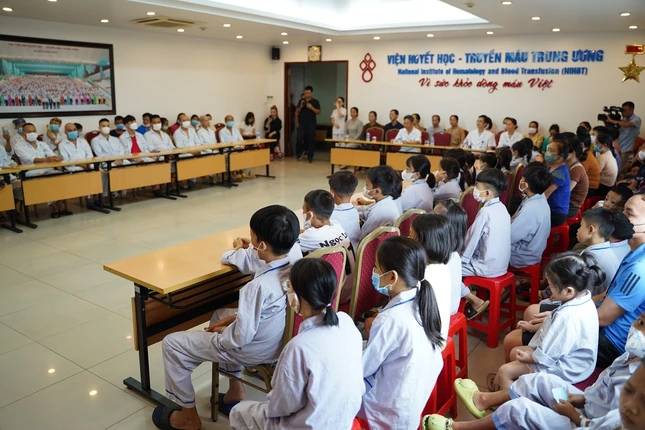 Buổi chia sẻ tại Viện Huyết học - Truyền máu Trung ương