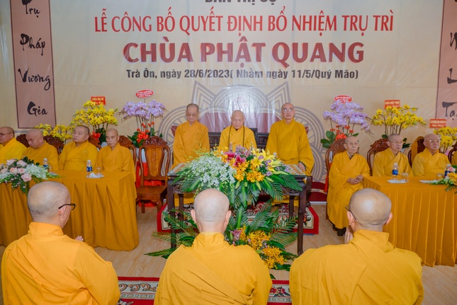Lễ bổ nhiệm trụ trì chùa Phật Quang