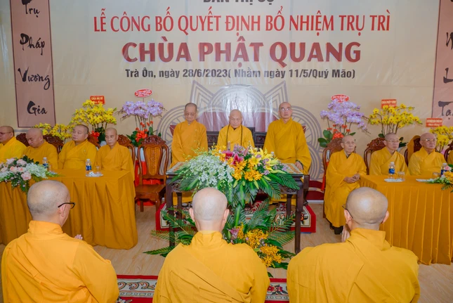 Lễ bổ nhiệm trụ trì chùa Phật Quang