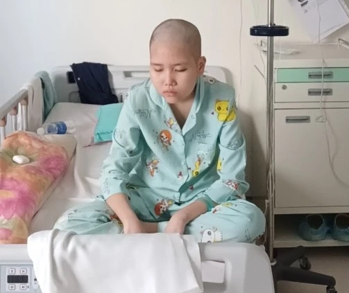 Bé Nguyễn Hoàng Minh Anh tại bệnh viện Bé Nguyễn Hoàng Minh Anh tại bệnh viện