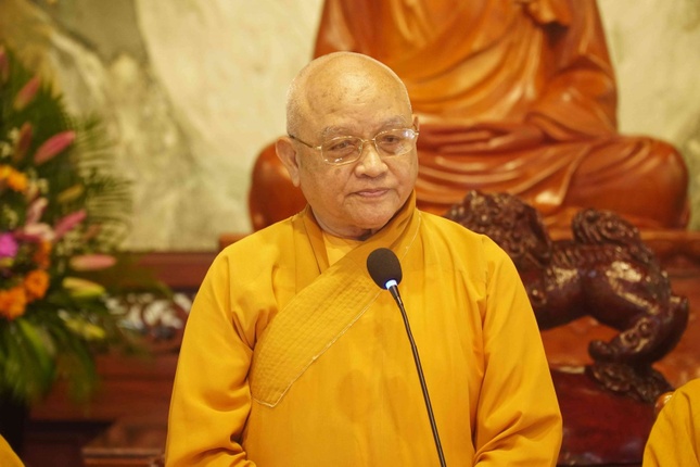 Tại mỗi điểm hạ trường, chư hành giả được tiếp thu lời sách tấn của Hòa thượng Thích Thiện Đạo