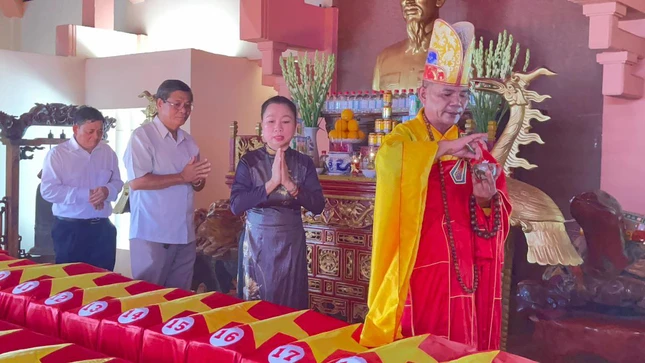 114 hài cốt liệt sĩ ở trong nước và trên đất Campuchia