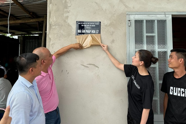 Khánh thành Mái ấm Pháp Hoa số 17 - Ảnh: P.H.A.Q