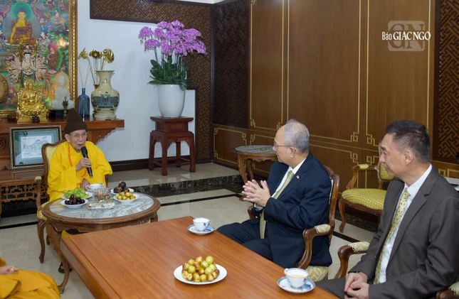 Trưởng lão Hòa thượng Thích Đức Nghiệp đạo từ đến Chủ tịch WFB