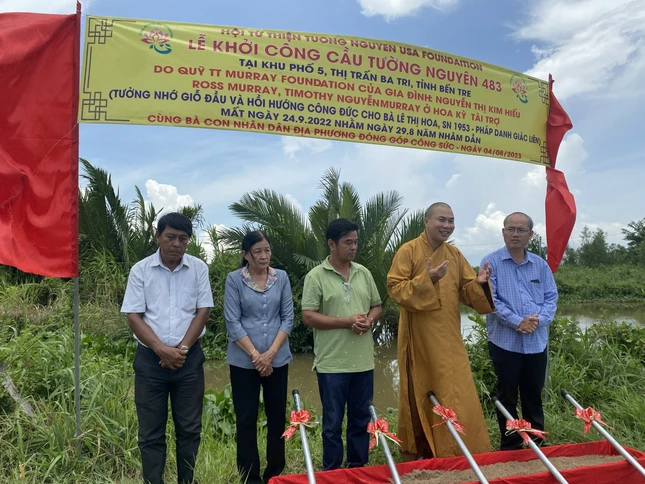 Hội cũng khởi công xây dựng cầu Tường Nguyên 483 Hội cũng khởi công xây dựng cầu Tường Nguyên 483