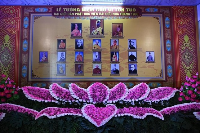 Di ảnh chư giới sư Đại giới đàn Phước Huệ năm Mậu Thân - 1968