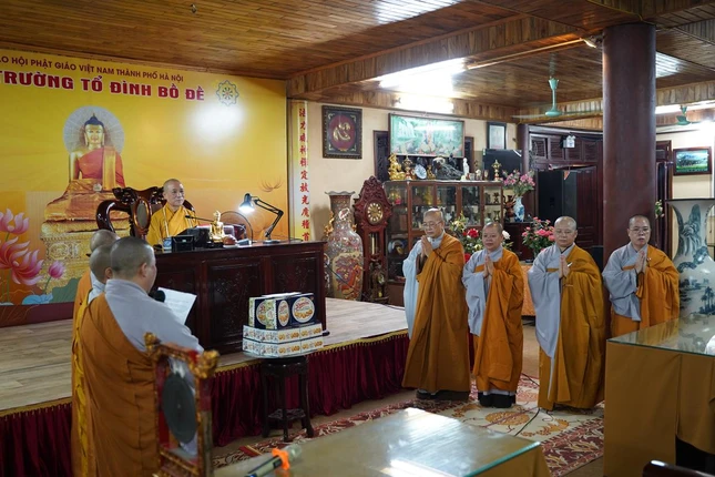 Tại trường hạ chùa Bồ-Đề