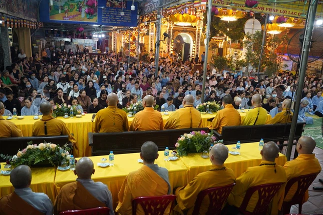 Lễ Vu lan tại chùa Tương Mai