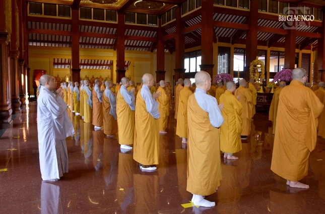 Năm nay, Ban Trị sự GHPGVN TP.HCM cho phép giới tử Đại giới đàn Bửu Huệ tòng hạ tu học