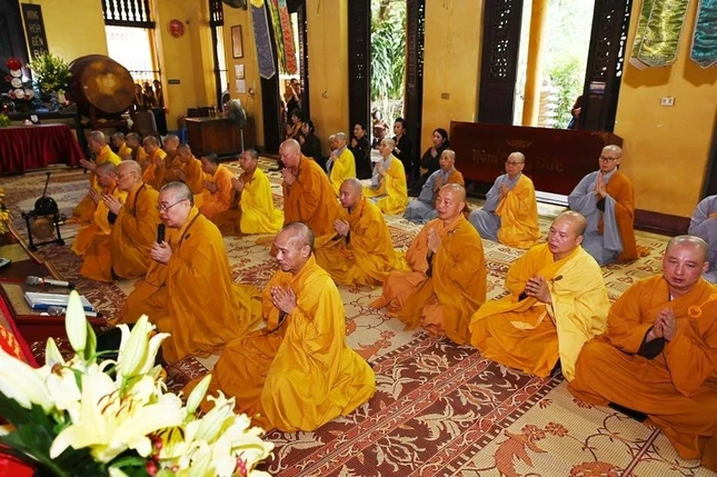 Hành giả trường hạ chùa Quán Sứ Hành giả trường hạ chùa Quán Sứ