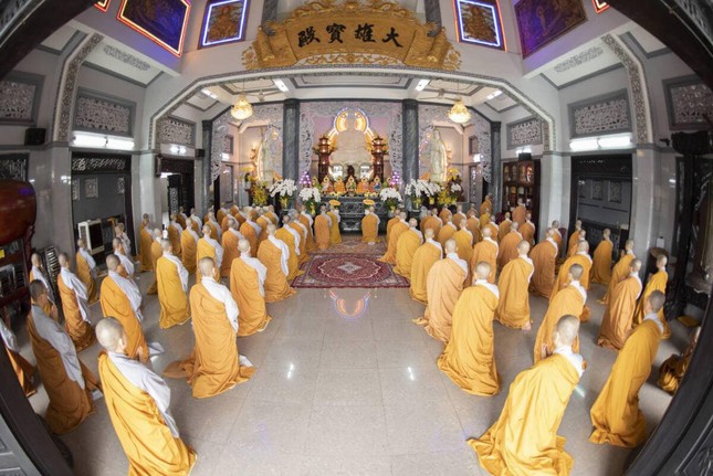 Lễ Tự tứ tại tổ đình Kim Sơn - Q.Phú Nhuận