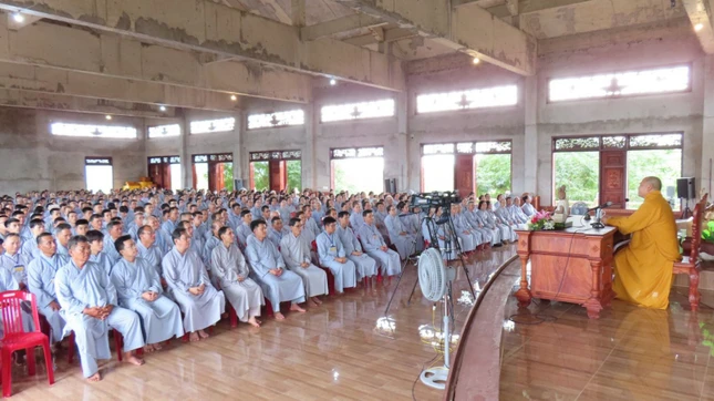 Khóa tu diễn ra trong 3 ngày, từ ngày 2-4 - 4-9-2023