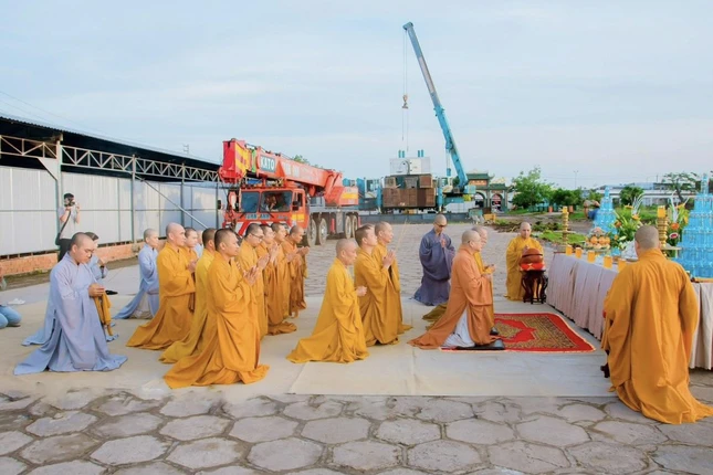 Lễ cầu nguyện cho công trình Quán Âm Phật Đài