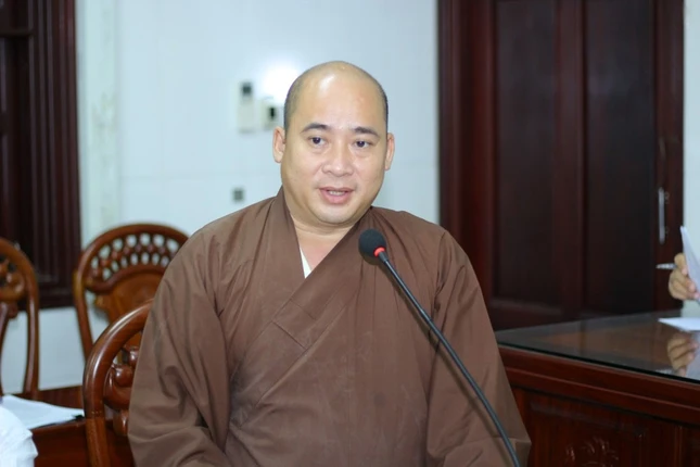 Đại đức Thích Trí Thuận giải đáp một số vướng mắc theo quy định của Hiến chương, Quy chế hoạt động Ban Tăng sự T.Ư...