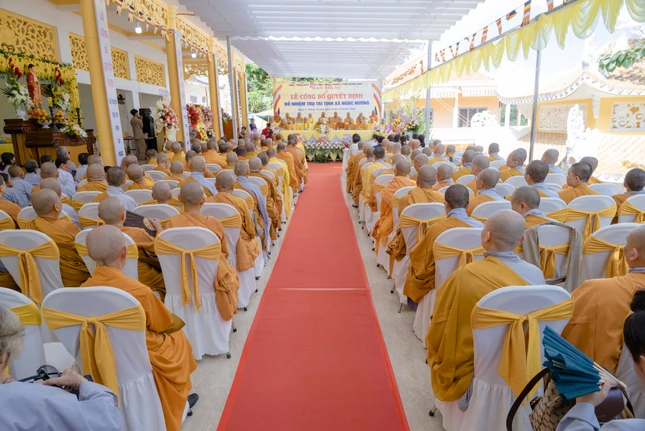 Quang cảnh buổi lễ bổ nhiệm