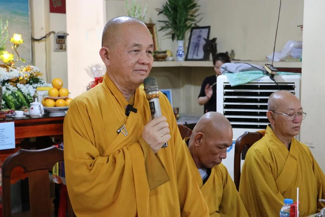 Hòa thượng Thích Minh Thiện ban đạo từ