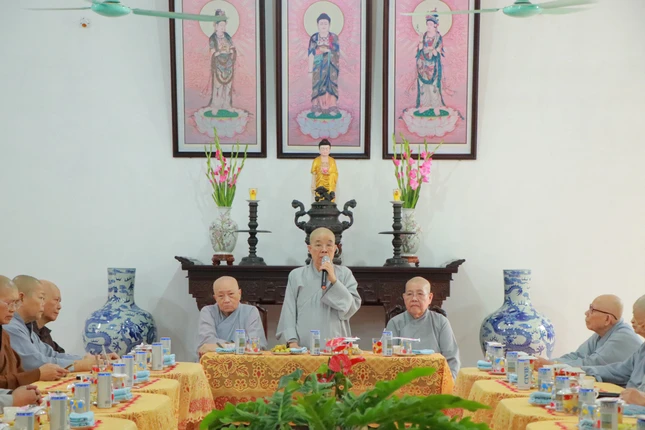 Ni trưởng Thích nữ Nhật Khương mong chư Ni đoàn kết làm tròn trách nhiệm người con Phật