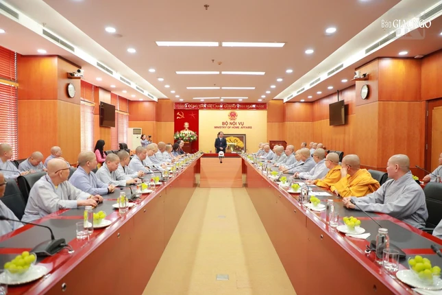 Quang cảnh tại Bộ Nội vụ