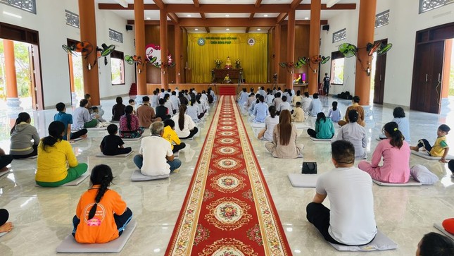 Khóa tu "Một ngày an lạc" tại chùa Đăng Pháp Khóa tu "Một ngày an lạc" tại chùa Đăng Pháp