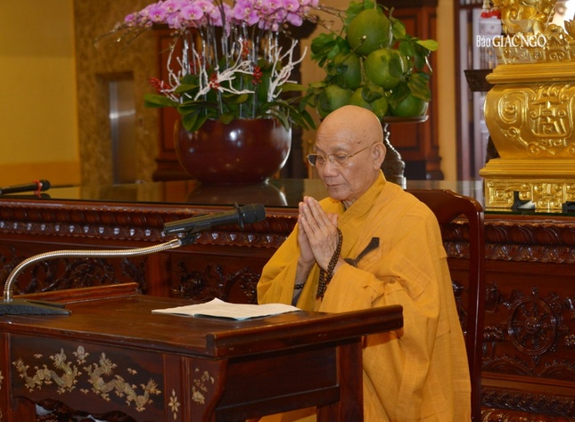 Hòa thượng Thích Minh Thông, Ủy viên Thường trực Hội đồng Chứng minh đại vị thuyết giới Tỳ-kheo và Bồ-tát Hòa thượng Thích Minh Thông, Ủy viên Thường trực Hội đồng Chứng minh đại vị thuyết giới Tỳ-kheo và Bồ-tát