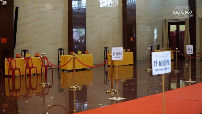 Khu vực các giới tử Tỳ-kheo