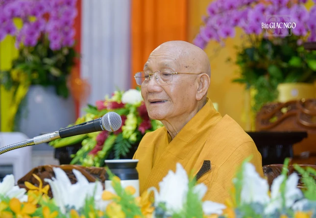 Hòa thượng Thích Minh Thông, Tuyên Luật sư đã khai đạo cho toàn thể giới tử Hòa thượng Thích Minh Thông, Tuyên Luật sư đã khai đạo cho toàn thể giới tử