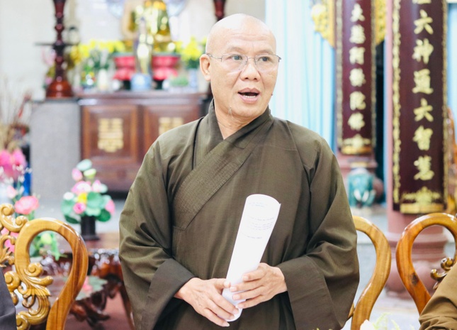 Ban Thường trực Ban Trị sự GHPGVN tỉnh thông qua đề xuất Thượng tọa Thích Thông Triêm Phó Hiệu trưởng Thường trực thay thế đảm trách chức vụ Hiệu trưởng