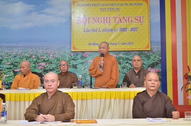 Hòa thượng Thích Từ Nghiêm phát biểu chỉ đạo