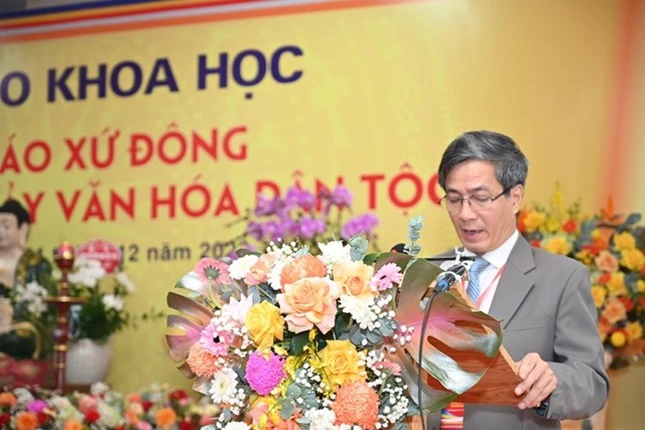 TS. Bùi Thanh Tùng phát biểu khai mạc