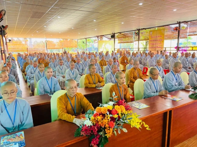 Hơn 200 giới tử tham gia kỳ khảo hạch của Ban Tổ chức Đại giới đàn Thiện Tường