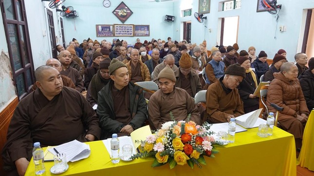 Tăng Ni GHPGVN TP.Hà Nội tham dự Hội nghị Tăng sự mở rộng