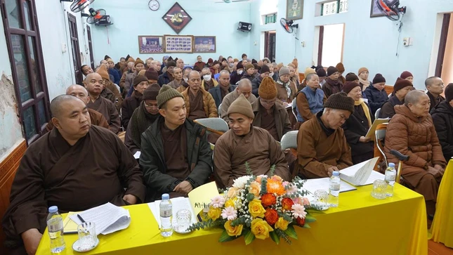 Tăng Ni GHPGVN TP.Hà Nội tham dự Hội nghị Tăng sự mở rộng