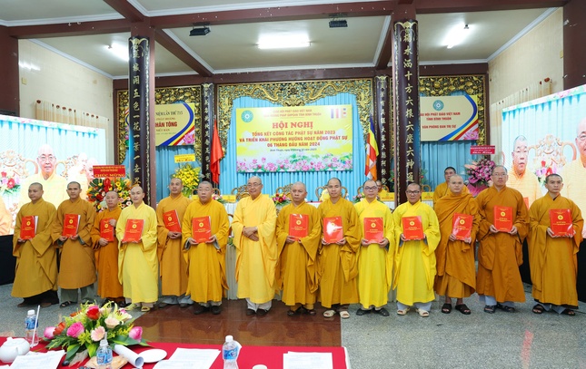 Giảng sư đoàn thuộc Ban Hoằng pháp GHPGVN tỉnh Bình Thuận nhiệm kỳ 2022-2027 gồm 23 thành viên