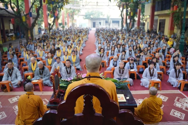 500 Phật tử tham gia Ngày tu Tịnh độ