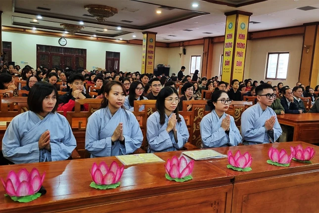 Đạo tràng Thanh thiếu niên Phật tử chùa Quán Sứ