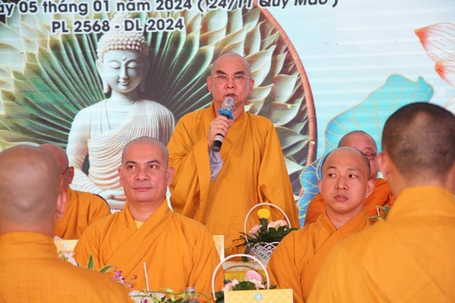 Thượng tọa Thích Tỉnh Cường đạo từ